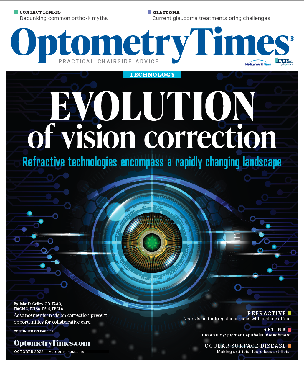 Optometry Times October 2022 issue