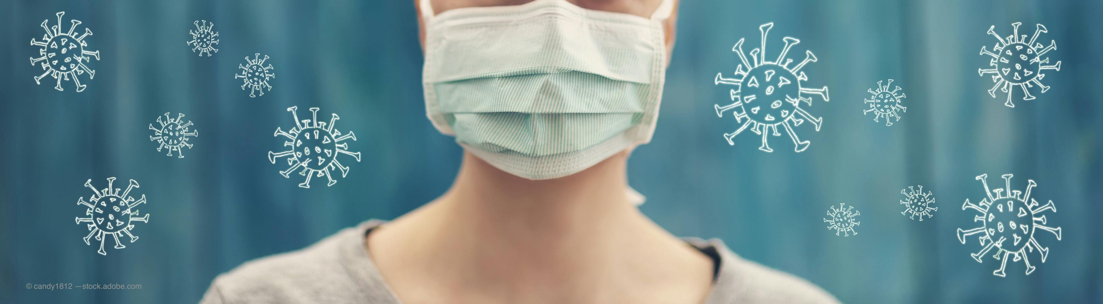 Patients undergoing injections during the COVID-19 pandemic experienced increases in bacterial contamination of the periocular area of their surgical face masks when the masks were worn for longer than 4 hours, report Spanish researchers.