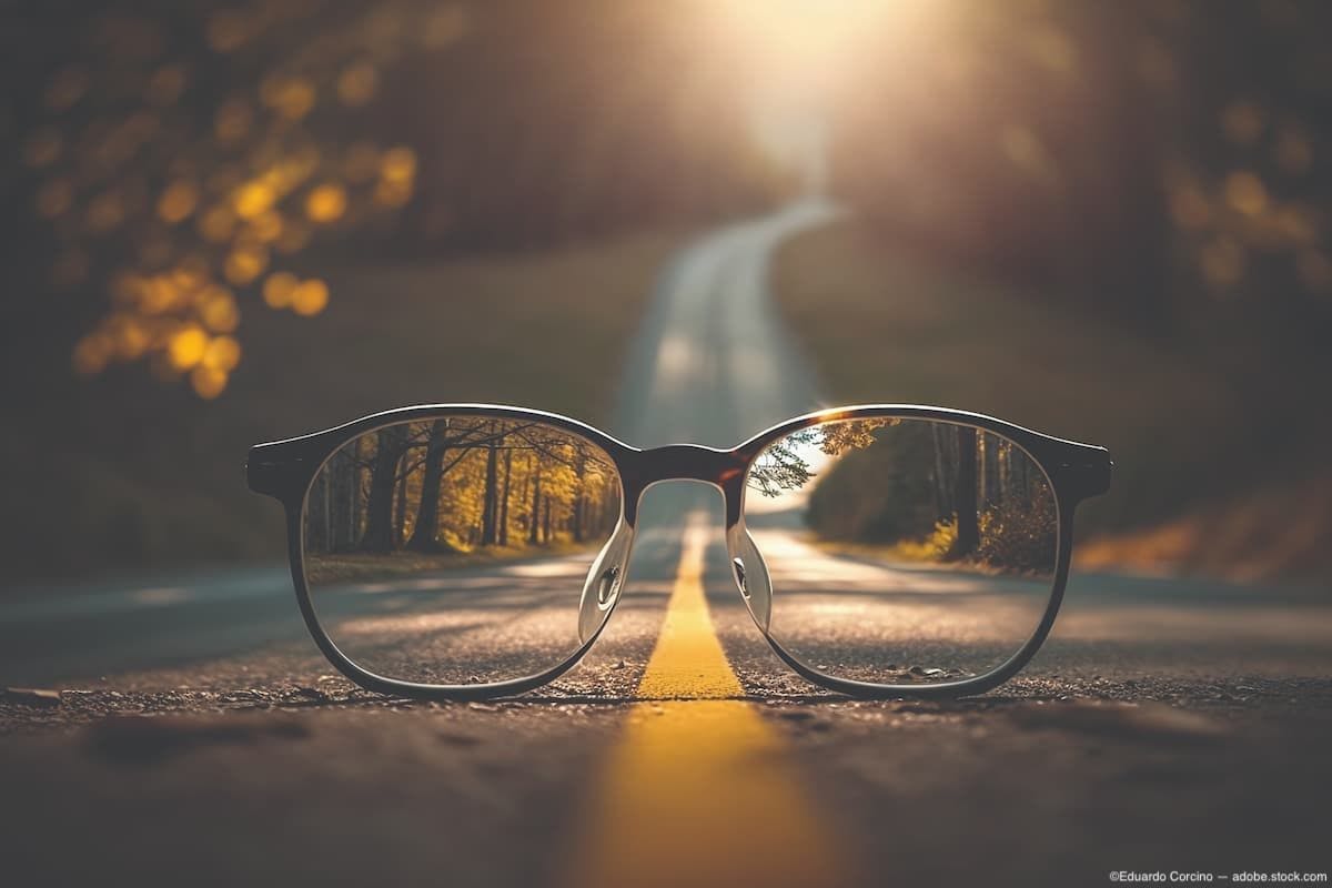 Glasses in middle of rural roadway Image credit: ©Eduardo Corcino - adobe.stock.com