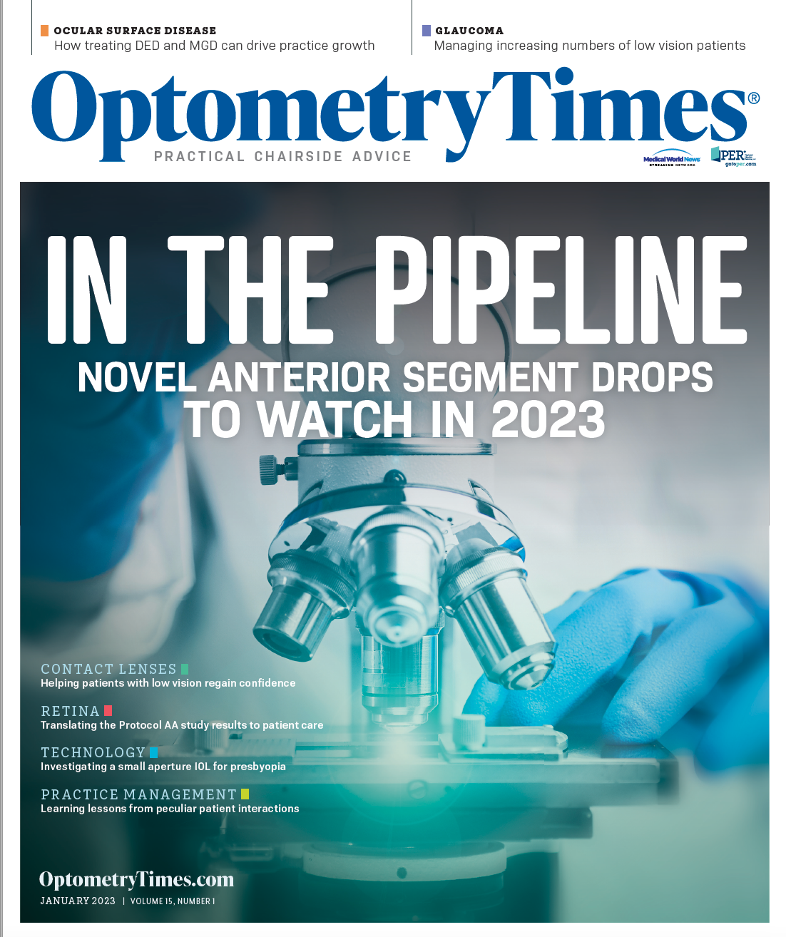 Optometry Times January 2023 issue