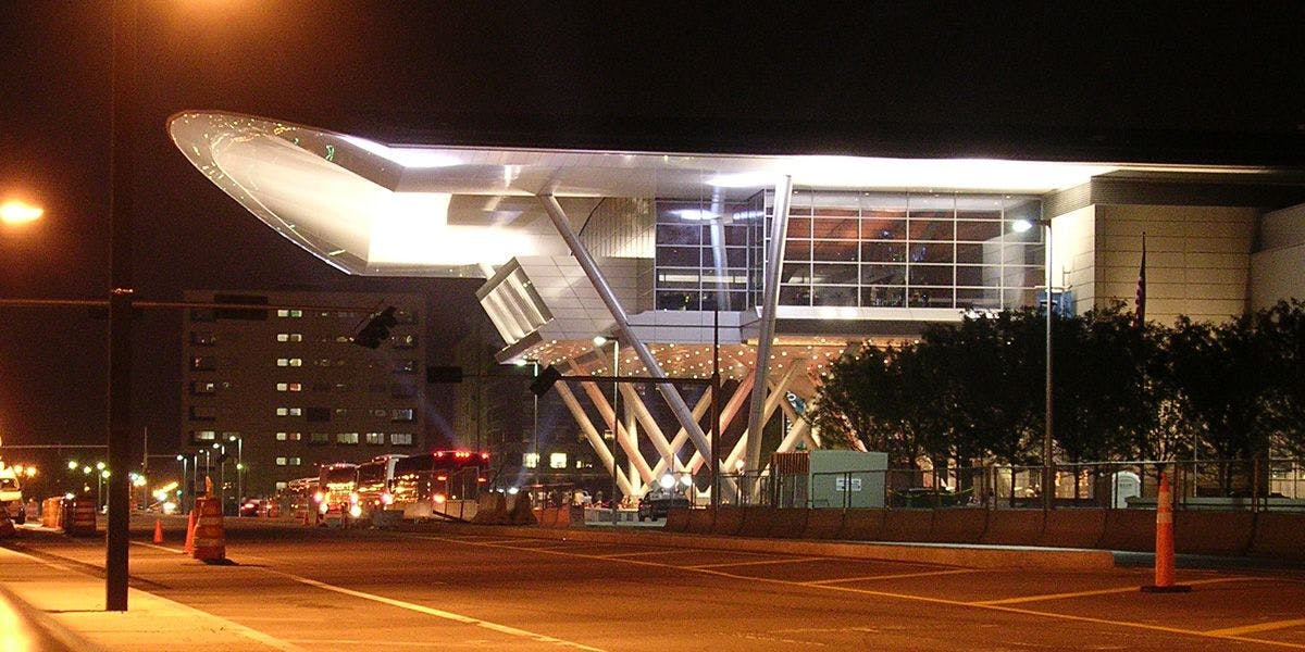 The Boston Convention and Exhibition Center.