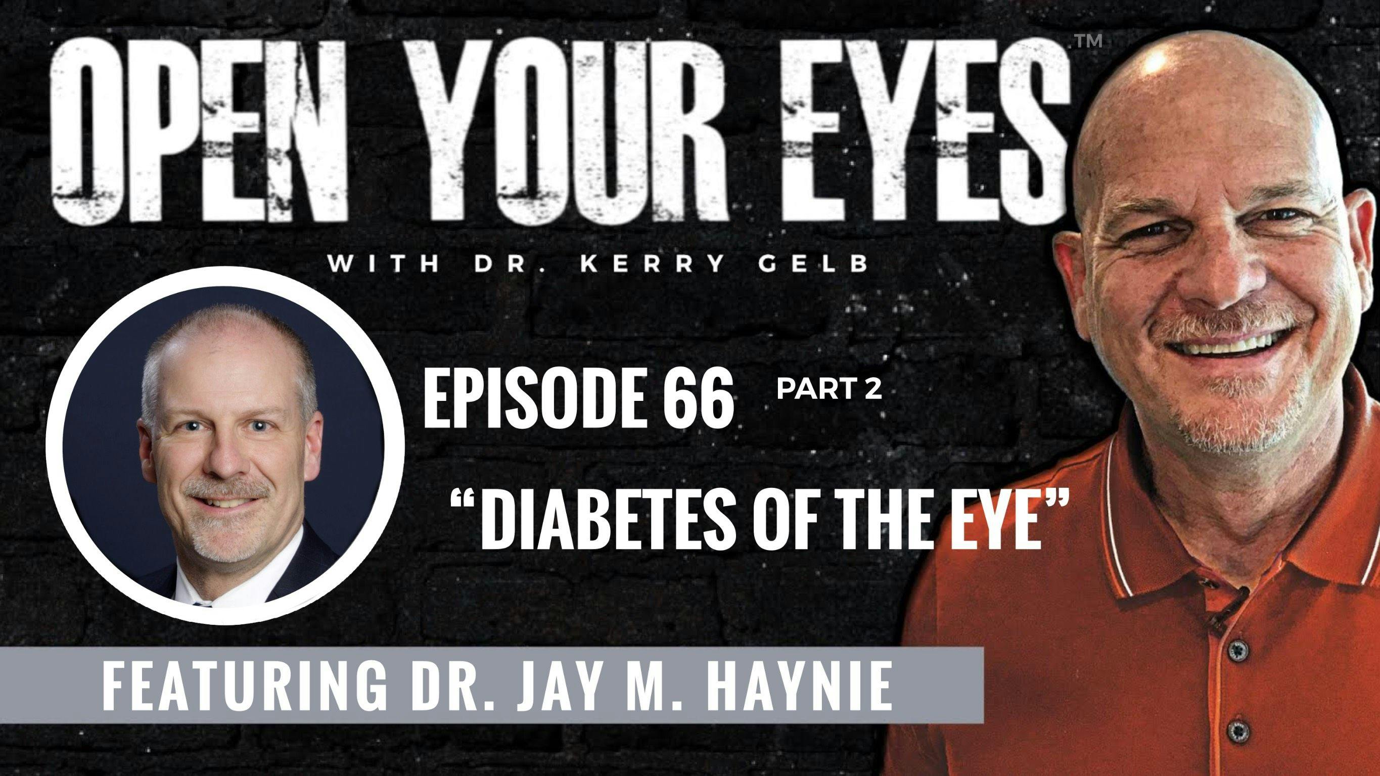 Dr. Kerry Gelb speaks with Dr. Jay M. Hainie in the second part of their discussion on diabetes of the eye! 