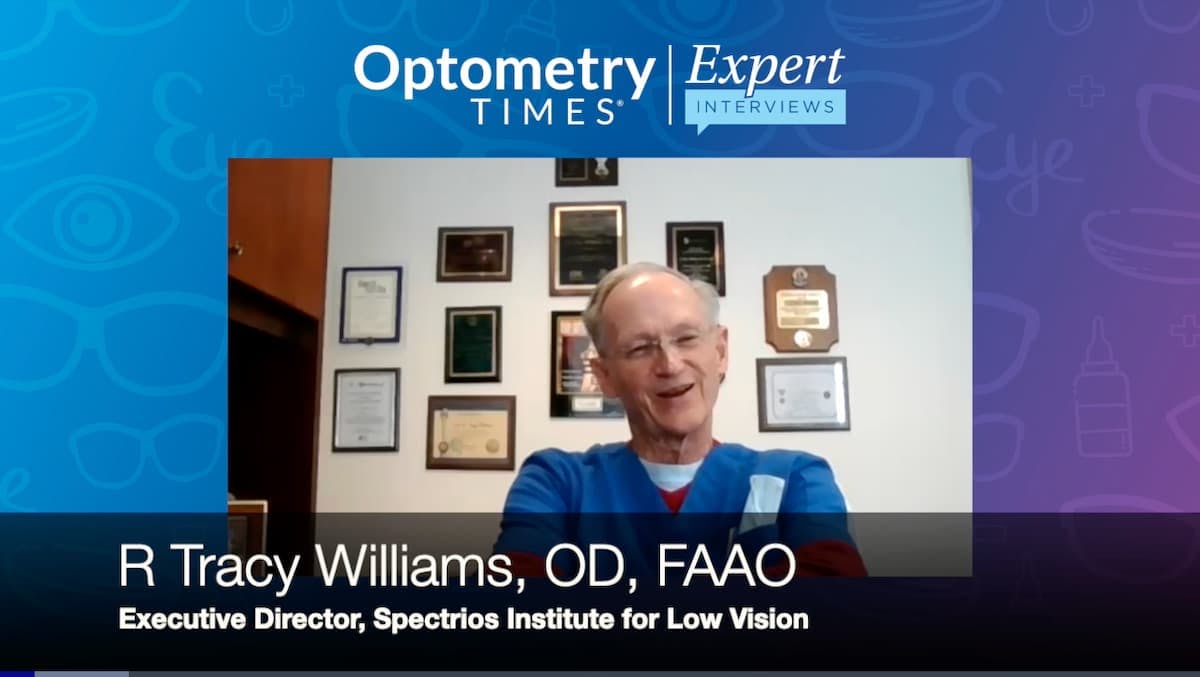 R Tracy Williams, OD, FAAO with Optometry Times