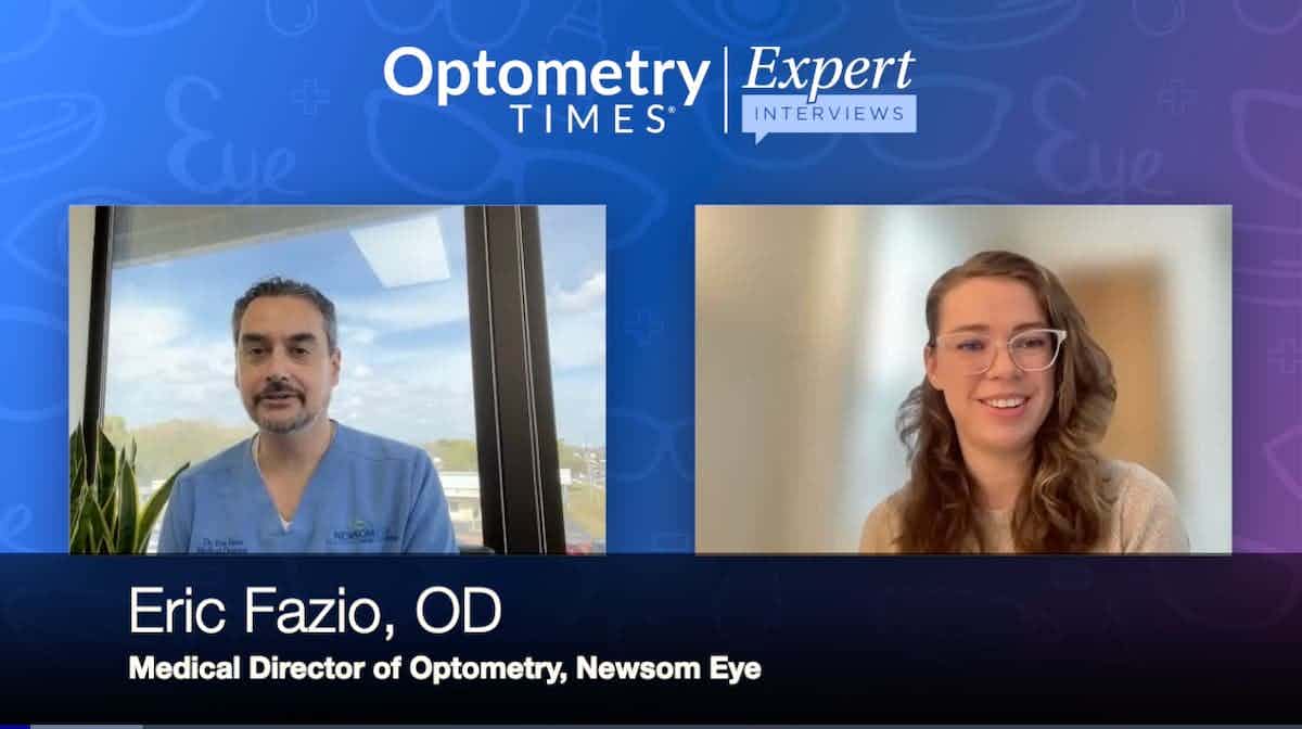 Eric Fazio, OD, talks EVO ICLs versus LASIK for patients in interview with Optometry Times