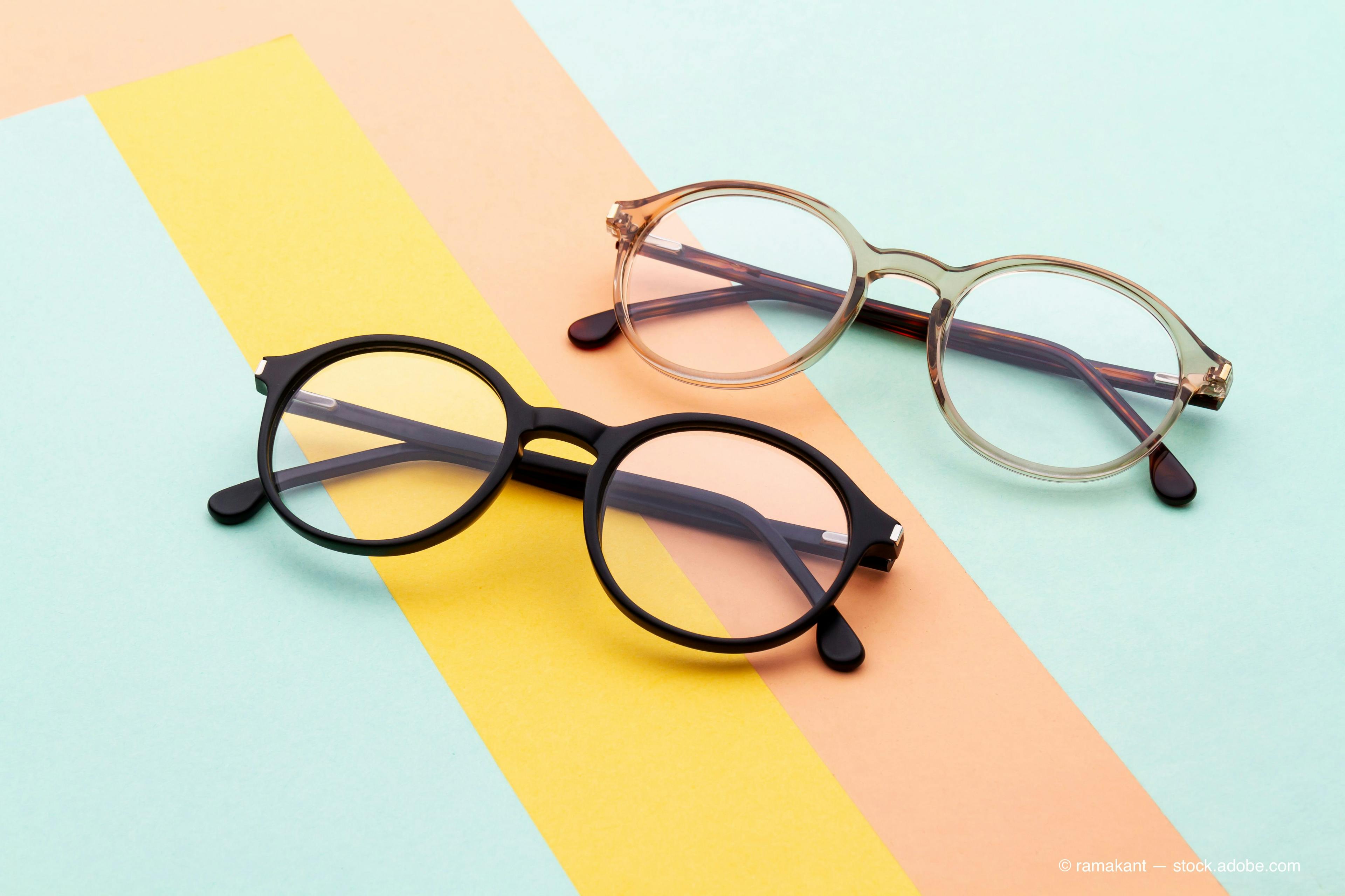 Glasses against colorful backdrop Image Credit: AdobeStock/ramakant