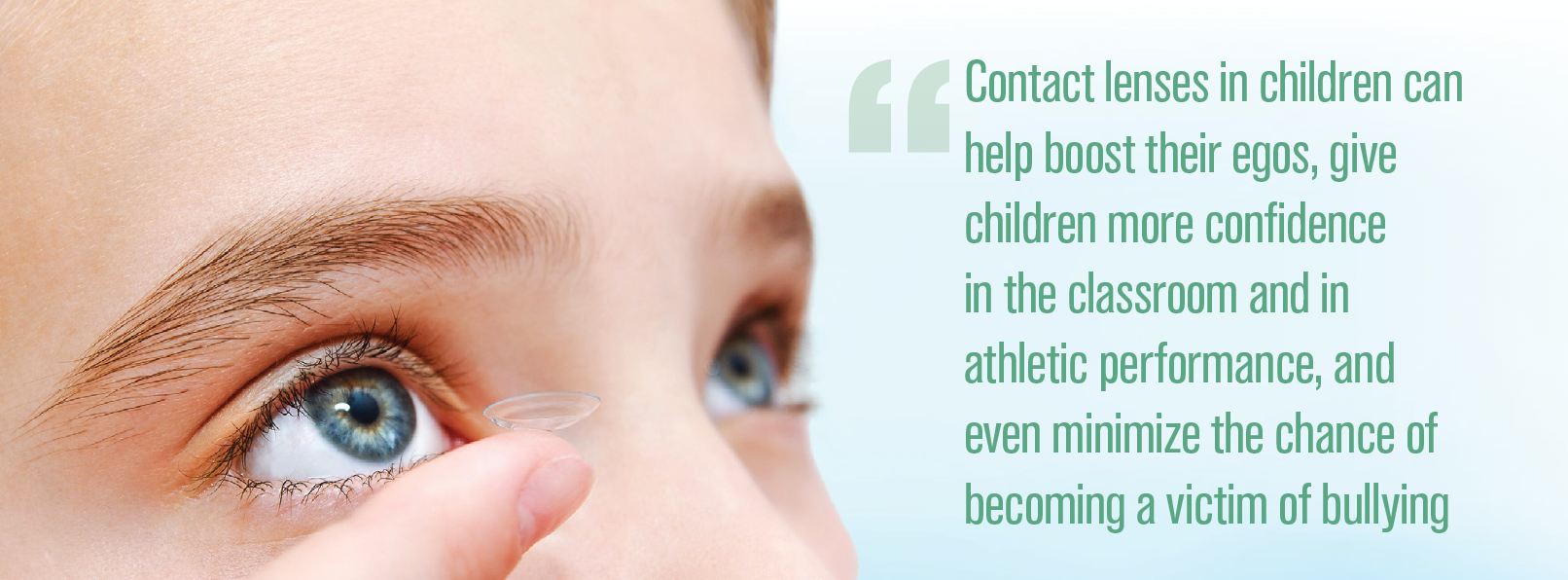 3 reasons to fit kids with contact lenses
