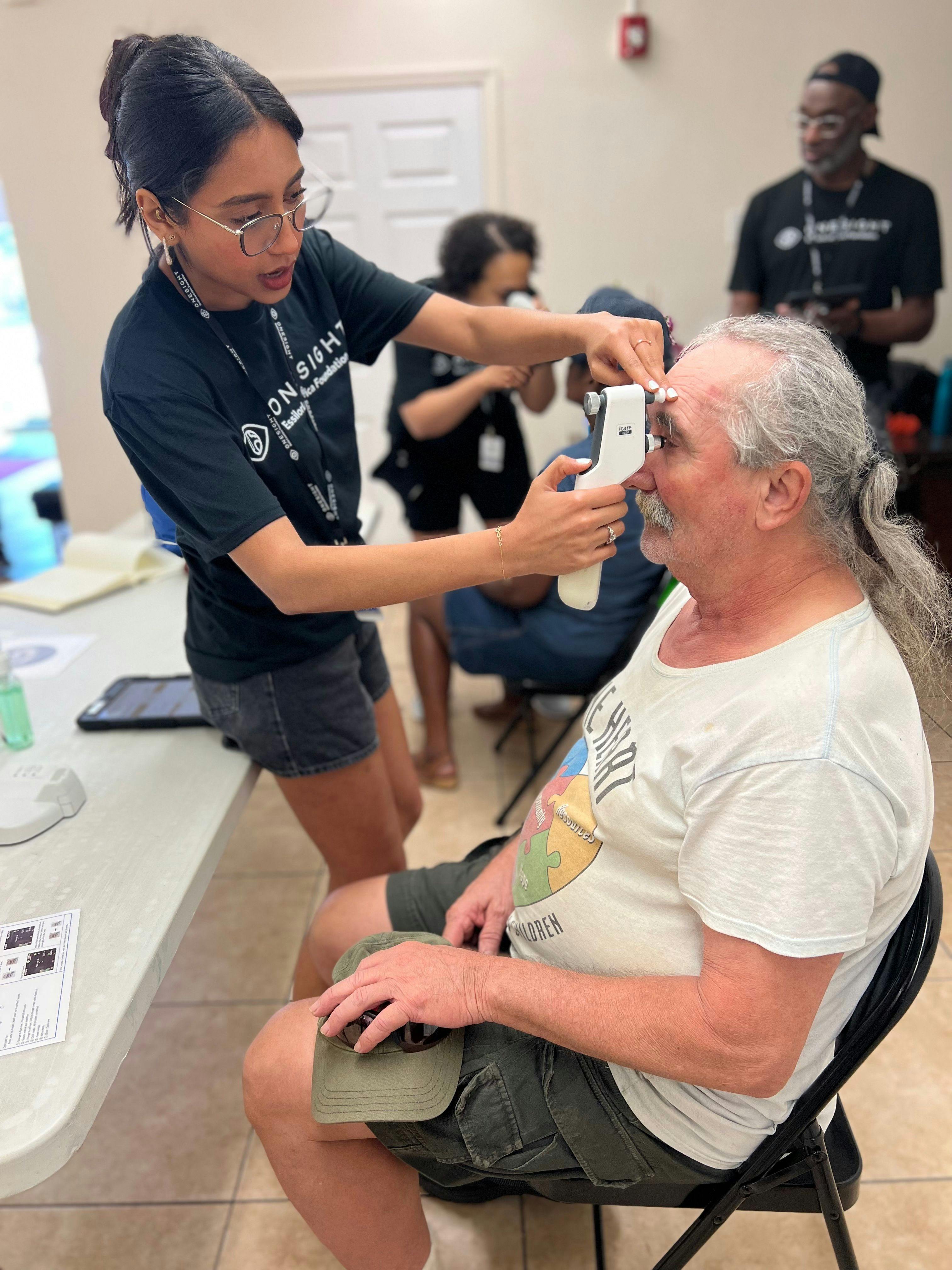 Local vision clinic provides Orlando community members with free eye health care