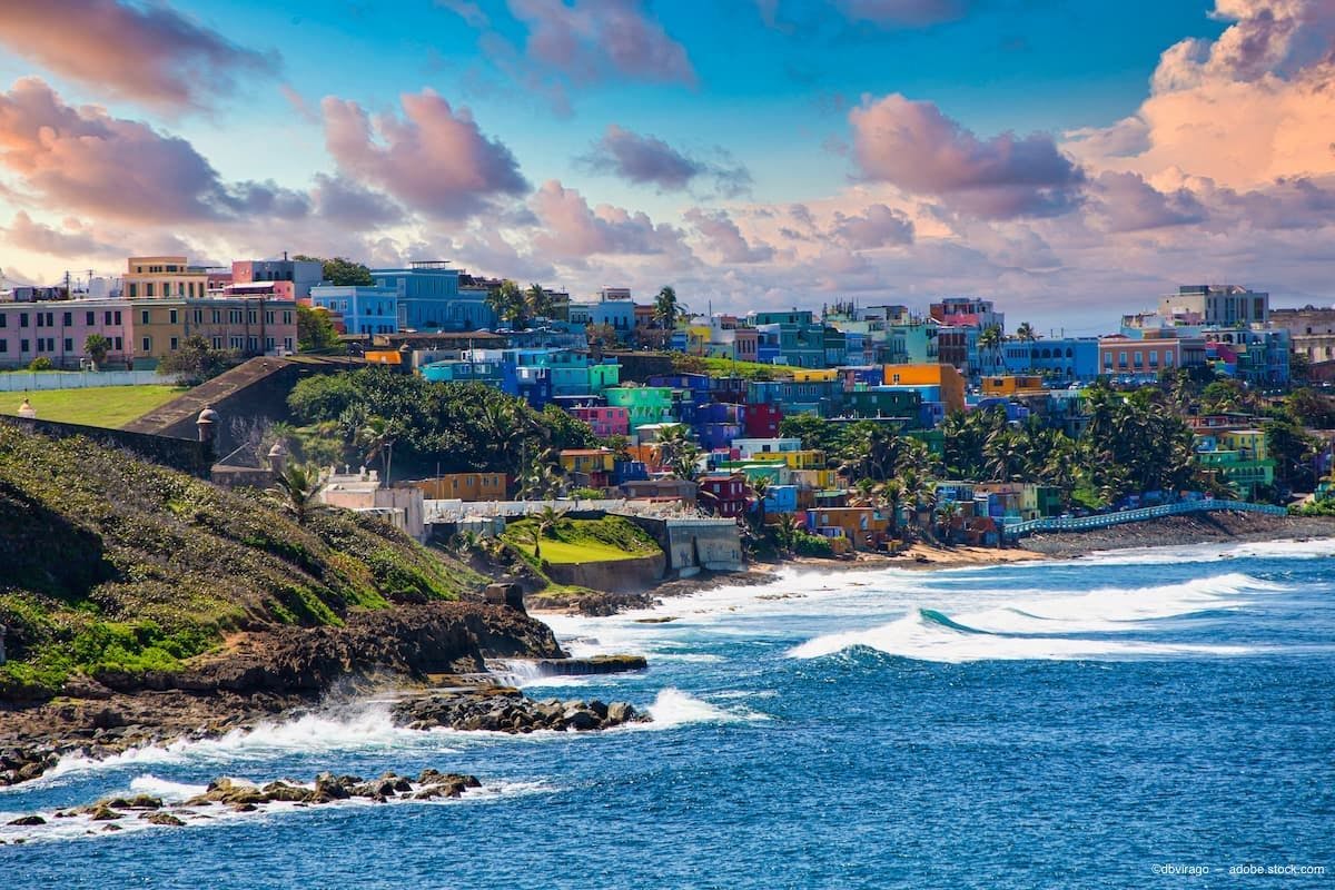A city on Puerto Rico's coastline Image credit: ©dbvirago - adobe.stock.com