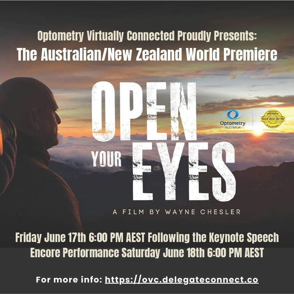 "Open Your Eyes" goes down under