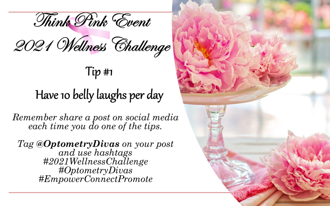 2021 wellness challenge tip #1 – Have 10 belly laughs per day