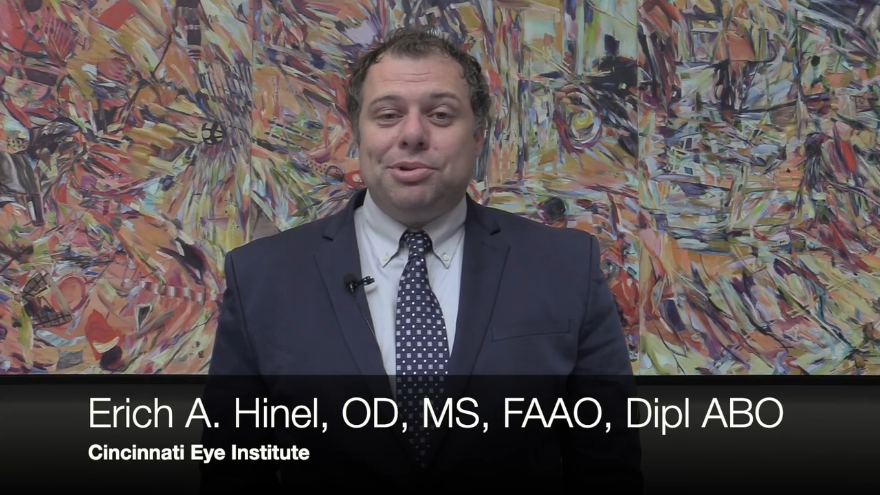 Erich A. Hinel, OD, MS, FAAO, Dipl ABO