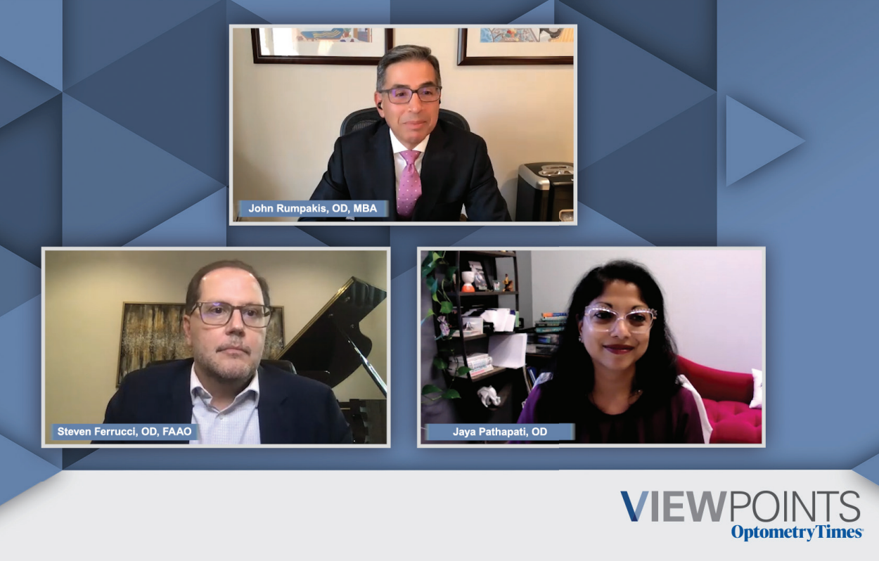 John Rumpakis, OD, MBA, Steven Ferruci, OD, FAAO, and Jaya Pathapati, OD, discuss the role of remote monitoring in the management of dry age-related macular degeneration