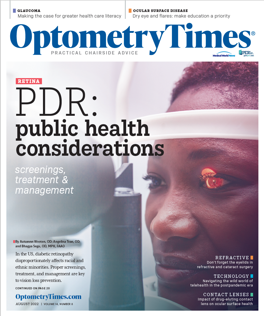 Optometry Times August 2022 issue