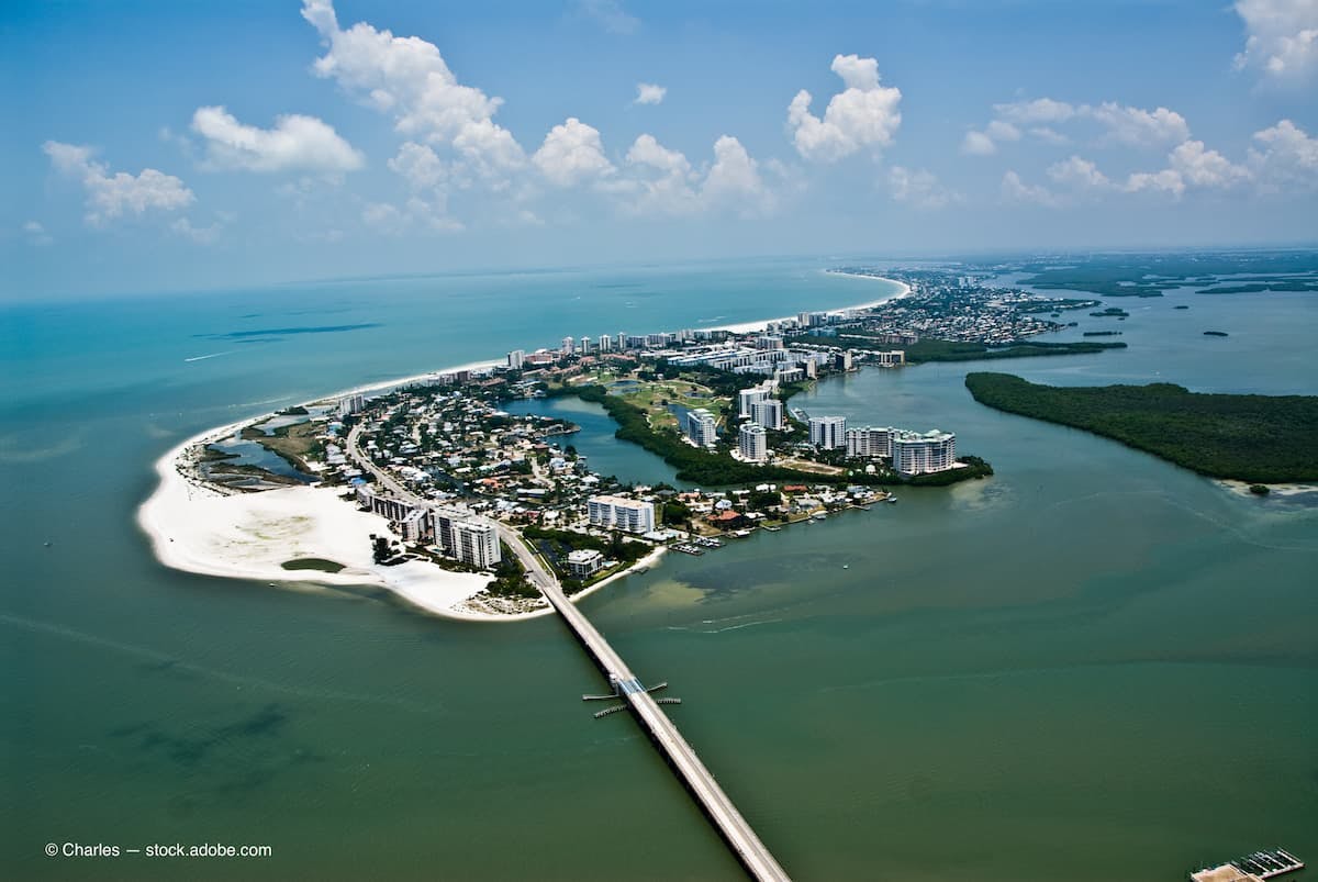 Fort Myers Florida Island Aerial Photo (Adobe Stock / Charles)