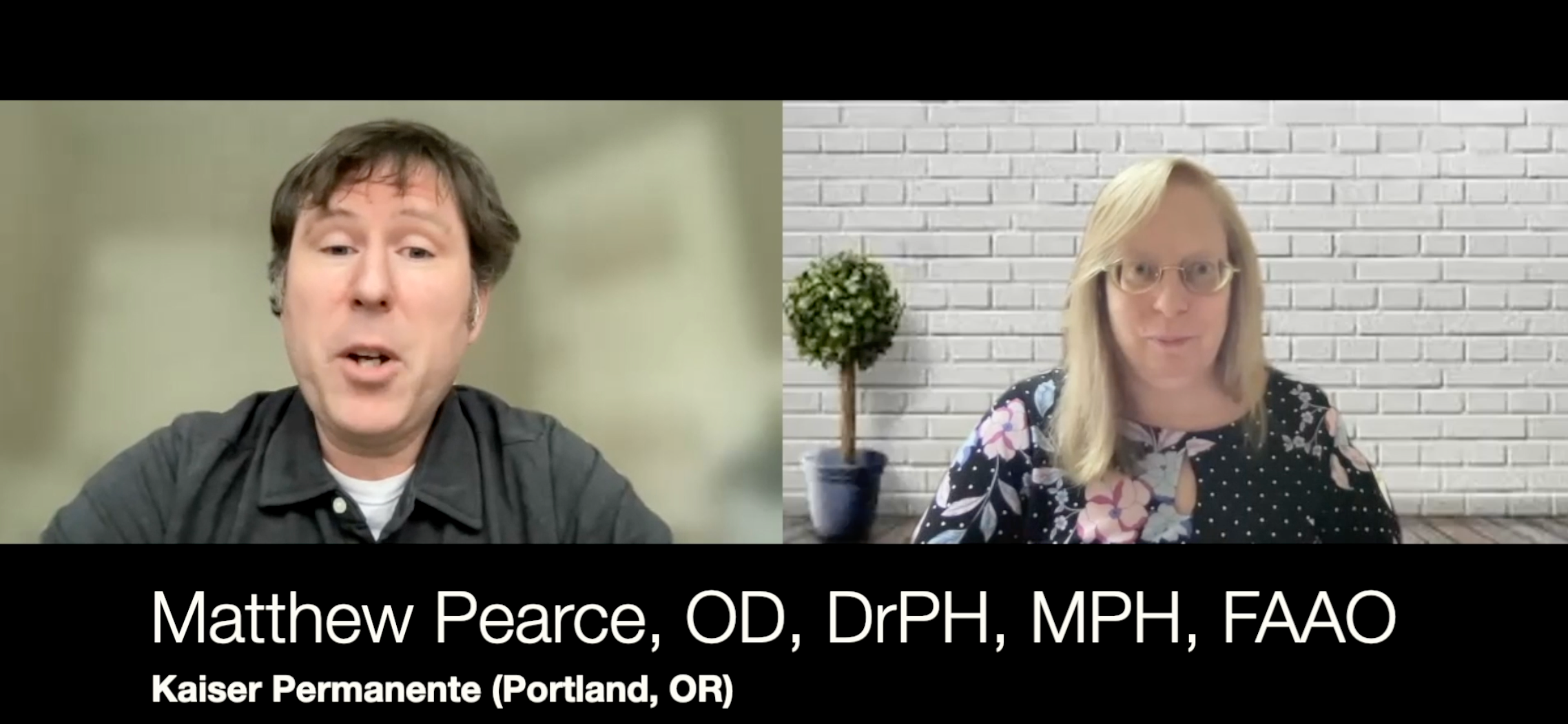 Matthew Pearce, OD, DrPH, MPH, FAAO, shares what he wished he knew about patients before entering the optometic field.