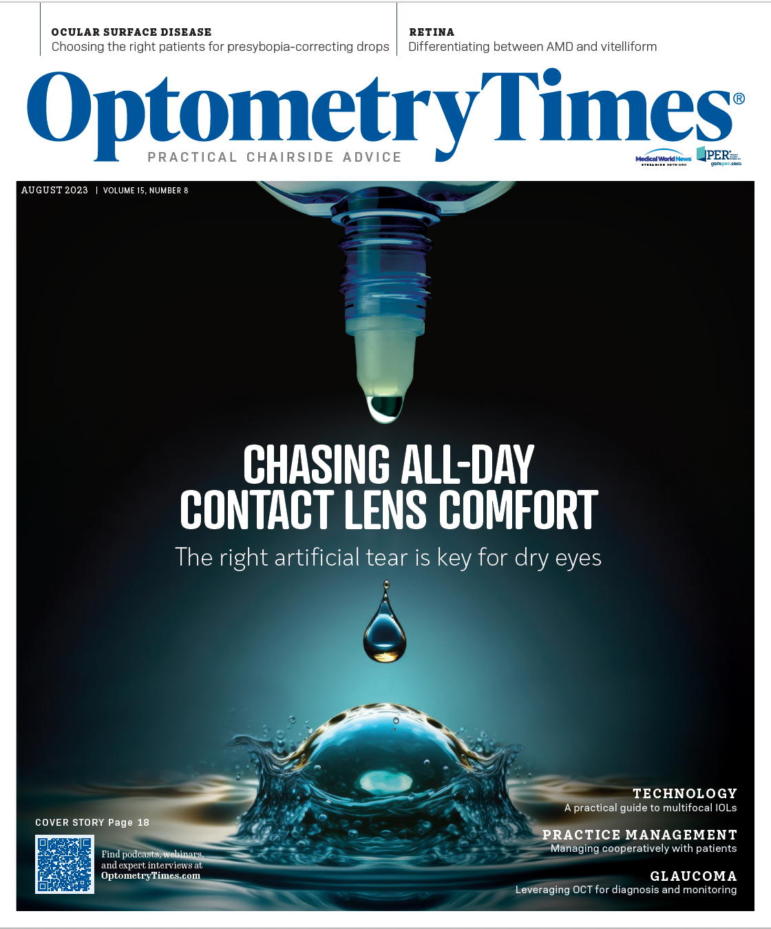 Optometry Times August 2023 issue
