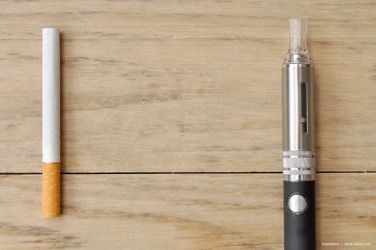 Dual use of e-cigarettes and cigarettes causes severe and frequent ocular symptoms in adolescents and young adults